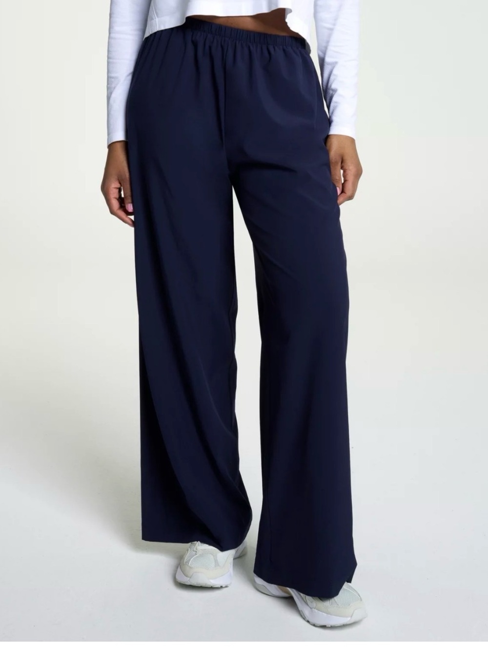 DSG Navy Wide-Leg Light Weight Pants
